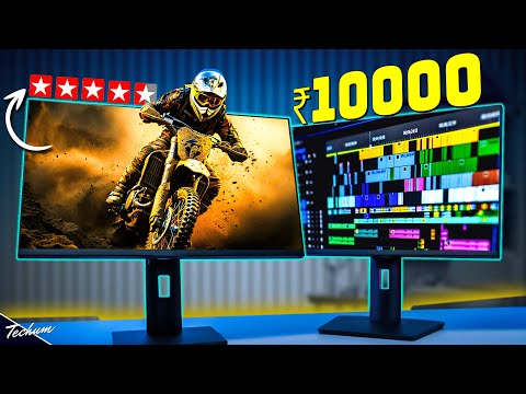 2025's Finest Monitors Under 10000💥Gaming, Editing, Productivity💥Best Monitors Under 10000 In India