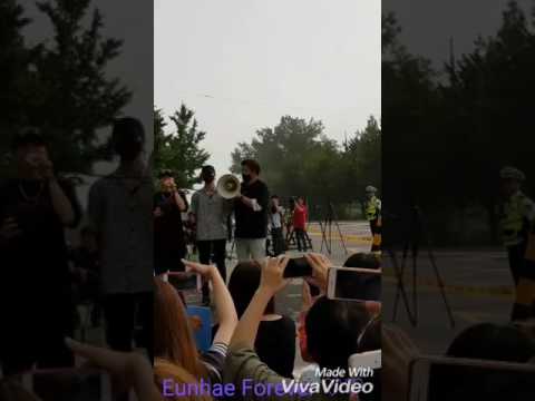 170712 Hyukjae’s Discharge  -Eunhae focus 💖💖 혁재 전역 -은해 I've been waiting 2 years for this moment