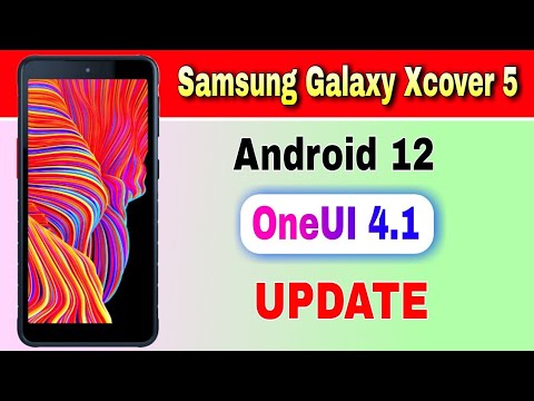 Samsung Galaxy Xcover 5 gets Android 12 Based OneUI 4.1 Update