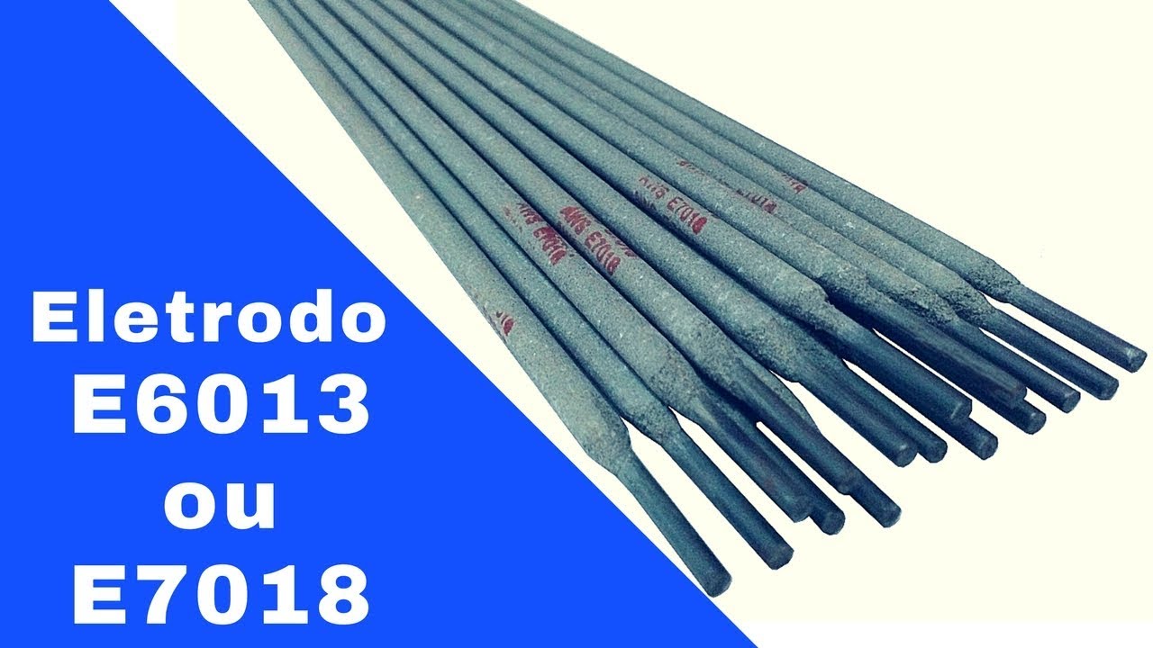 Diferença entre eletrodos E6013 e E7018