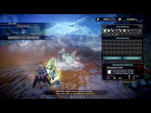 Iceborne schnellstes 4er Juwel Farmen unter 1 min