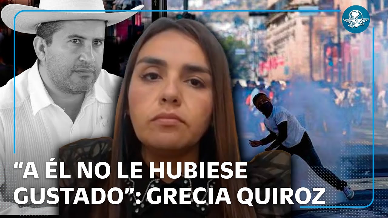 Viuda de Carlos Manzo llama a protestar de manera pacífica