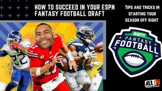 ESPN Fantasy Football Draft Strategy How to Dominate Your Draft and Win
