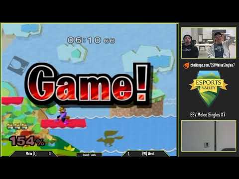 ESV Melee Biweekly #7 - West (Falco) vs. Melo (Fox) - Grand Finals