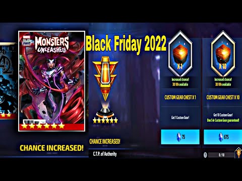 Black Friday 2022 Premium Card And CTP Use Crystal On Discount Special Tips - Marvel Future Fight