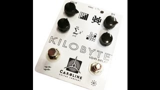 Video thumbnail for Caroline Kilobyte Delay, demo by Pete Thorn/Vintage King by Pete Thorn