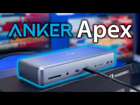 Anker Apex 12-in-1 Thunderbolt 4 Dock - Transform your laptop into a workstation