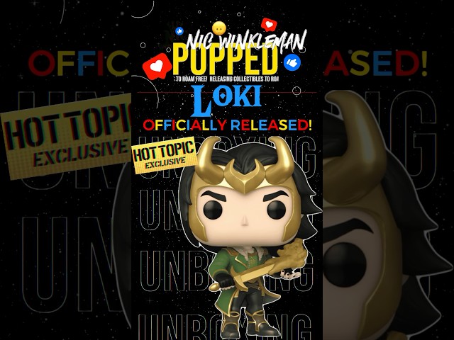 Vídeo relacionado con Funko Pop Marvel #1247 - Loki: Agente de Asgard (Exclusivo) Traje Rojo (Regular)