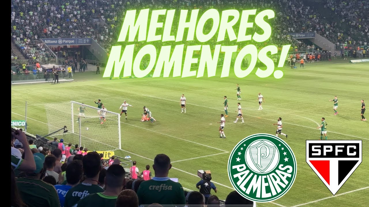 Melhores momentos visto da Arquibancada  - PALMEIRAS X SÃO PAULO