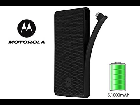 Motorola Powerpack Slim 5100 - Power Bank Review.