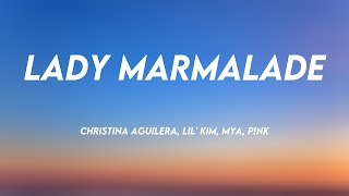 Lady Marmalade - Christina Aguilera, Lil&#39; Kim, Mya, P!nk Visualized Lyrics 🦠