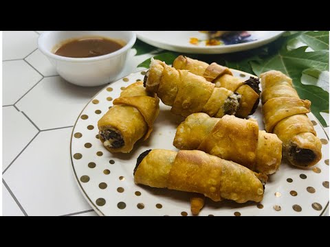 Holi Special.. Crispy Samosa Croissants with Easy Dates & Tamarind Chutney!