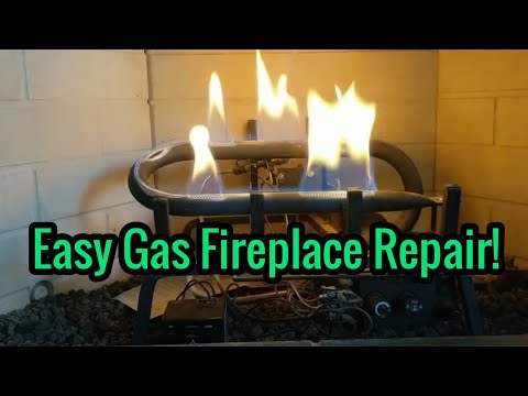 How to Fix a Gas Fireplace Pilot Light That Does Not Stay Lit - Troubleshooting and Repairing