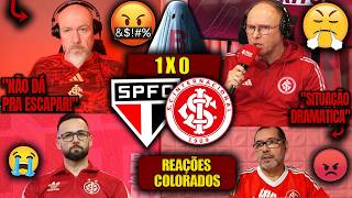 REAÇÕES dos COLORADOS - SÃO PAULO 1x0 INTERNACIONAL - BRASILEIRÃO 2026 - REACT BALDASSO FICOU MALUCO