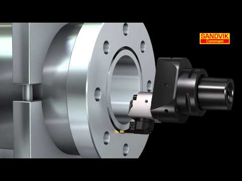 CoroBore® face grooving - Sandvik Coromant