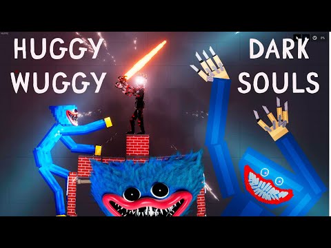 HUGGY WUGGY vs DARK SOULS BOSS│PEOPLE PLAYGROUND