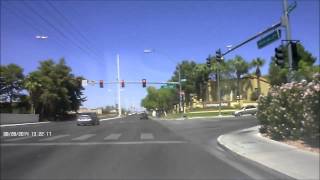 Caught on camera / dash cam, A crazy driver run red light seconds after light changes