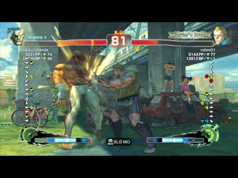 baikurimanda (Sagat) vs robin01 (Abel) - SSF4 Arcade Edition Xbox Live Ranked Match