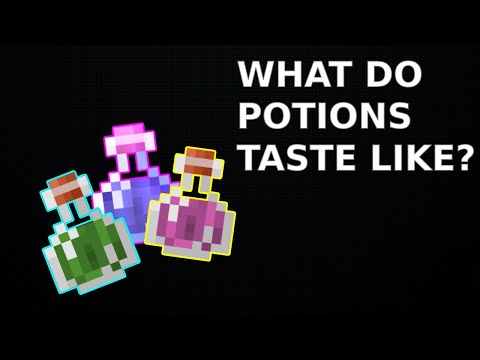 What I Think Minecraft Potions Taste Like (+ The History of Minecraft Potions)