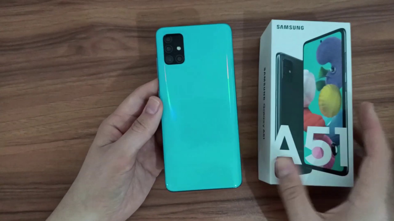 Samsung Galaxy A51 Unboxing and first impressions