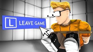 if you join this roblox game YOU CANT LEAVE!! (Rob