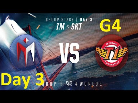 IM vs SKT Game 1 Highlights - 2016 Worlds Group Stage - Day 3