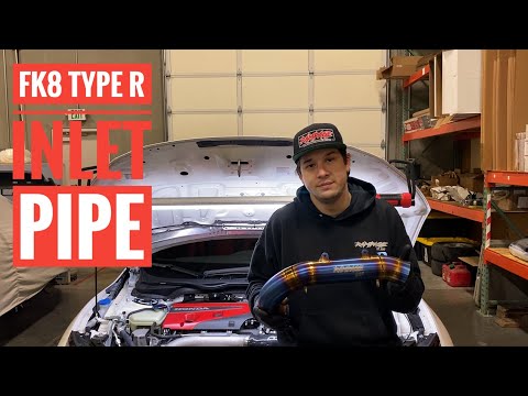 Rampage Titanium Turbo Inlet Pipe Install- FK8 Civic Type-R