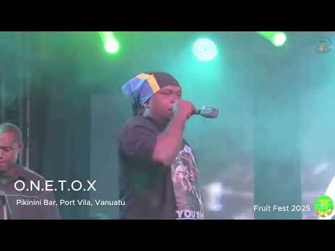 ONETOX Performing “Everything” Live at the Fruit Festival | Pikinini Bar, Port Vila, Vanuatu