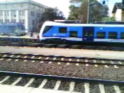 Ústí n. L. hl. n.: Příjezd jednotky RegioPanter, 2. 10. 2012