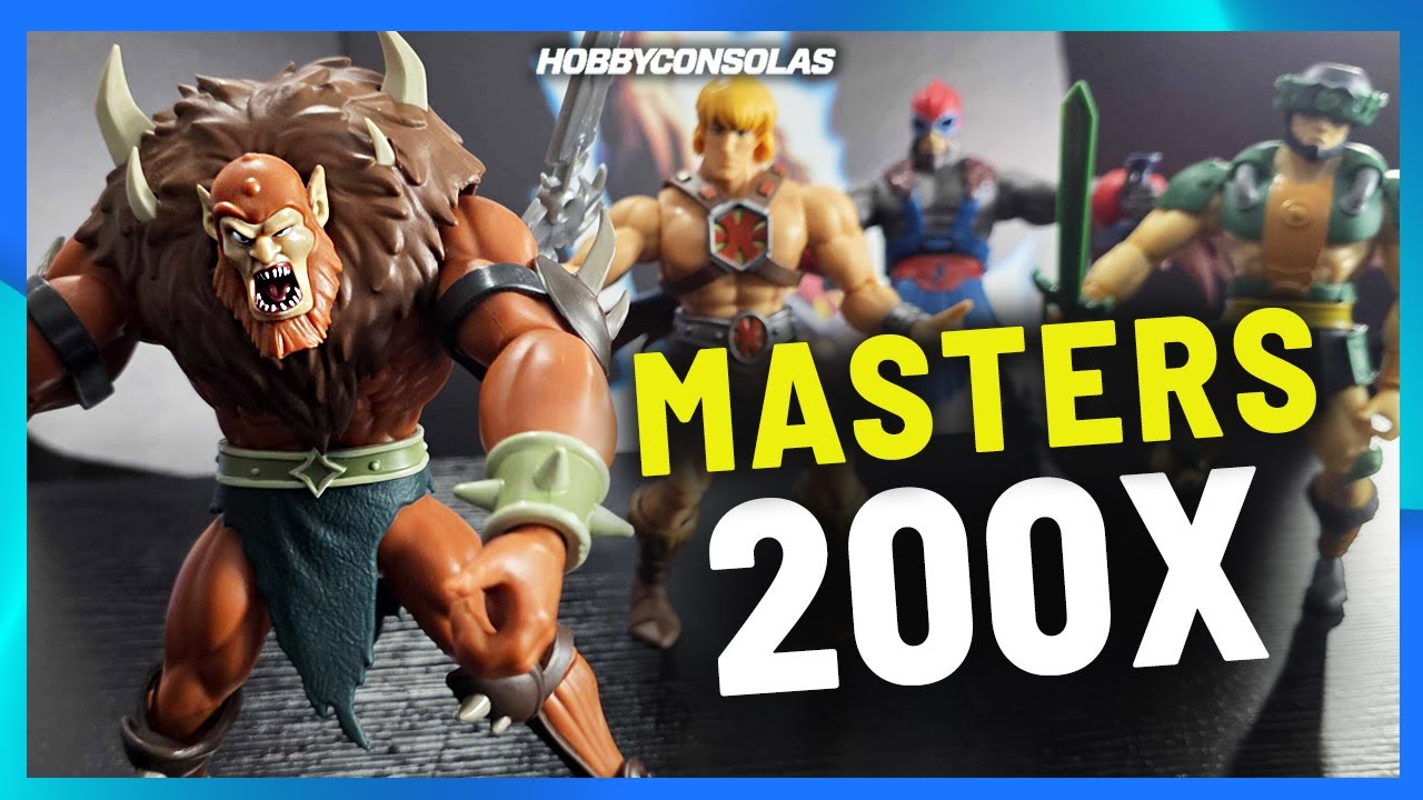 MASTERS OF THE UNIVERSE 200X - ¡Mattel nos manda su nueva Cartoon Collection!