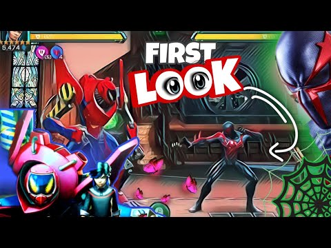 MCOC First look Spider-Man 2099 and Peni Parker.