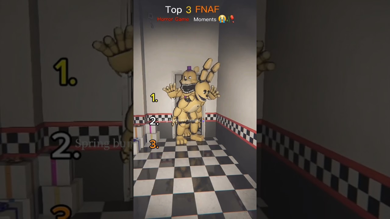Top 3 Funniest FNAF Moments 😭💔. The first made my jaw drop 😭