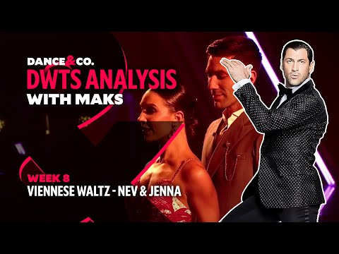 DWTS MAKS ANALYSIS: Week 8 - Nev Schulman & Jenna Johnson's Viennese Waltz