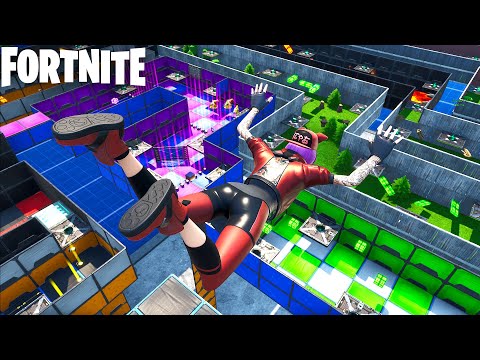 2000 LEVEL Default Deathrun in Fortnite Creative