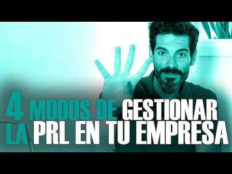 4️⃣Modalidades de PREVENCIÓN de RIESGOS LABORALES ⚠️ en una EMPRESA
