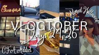 VLOGTOBER DAYS 24-26: New Film Equipment👀, I have an addiction , etc.