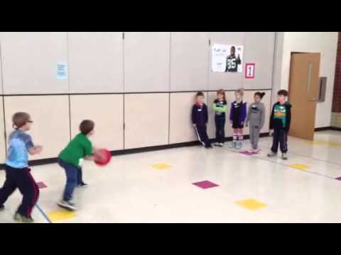 Joseph playing wall ball