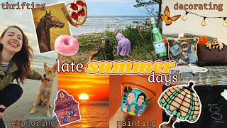 Starting over in new home and new city 🌊 | Thrifting, Painting & Beach Adventures ✨