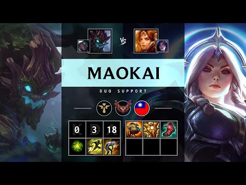 Maokai Support vs Leona - TW Grandmaster Patch 25.17
