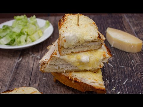 How To Make Croque Monsieur Sandwich | Hot Turkey Sandwich Recipe | Episode 257