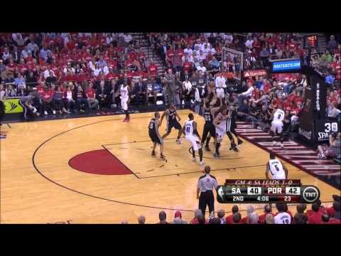 Kawhi Leonard Full Highlights Spurs vs Blazers Game 4 (5/12/2014) 11 Pts, 7 Reb - Project Spurs