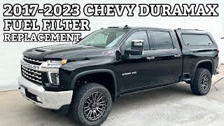 How to Replace the Fuel Filter on a 2017-2023 Chevy Duramax | Step-by-Step Tutorial