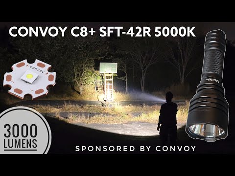 Convoy C8+ SFT-42R 5000K 10A Buck vs C8+ SFT-42R 6500K 