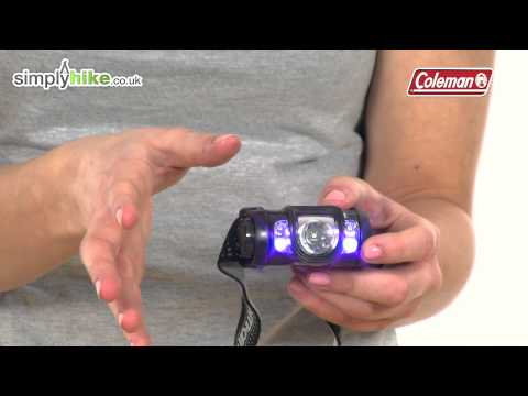 Coleman Multicolor and High Power LED Headlamp - www.simplyhike.co.uk