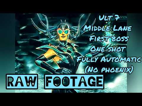 Ultimus 7 - Middle Lane, First Boss - One Shot -  Fully Automatic