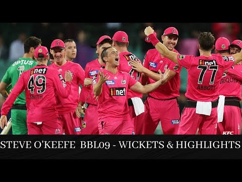 Steve O'Keefe BBL09 - Wickets and Highlights