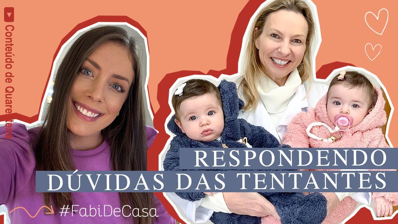 RESPONDENDO DÚVIDAS DAS TENTANTES  ♡ COM A DRA. DANIELLA S. CASTELLOTTI