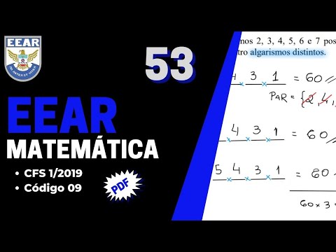 EEAr 2019 Matemática, Princípio Fundamental da Contagem, Princípio Multiplicativo