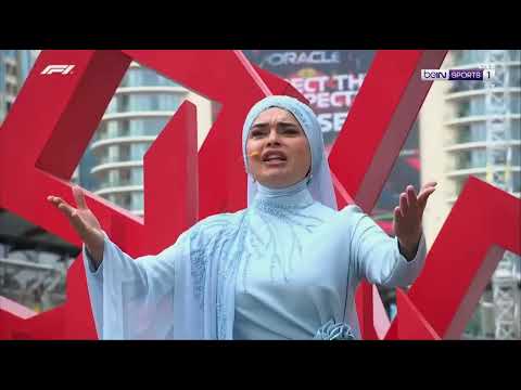 THE NATIONAL ANTHEM OF AZERBAIJAN - FORMULA 1 2025 AZERBAIJAN GRAND PRIX