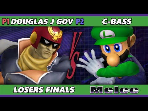 S@X 491 Losers Finals - Douglas.J.Gov (Captain Falcon) Vs. C-Bass (Luigi) Smash Melee - SSBM
